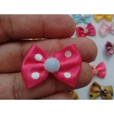 Pityshop kit 20 lacinhos para pet shop banho e tosa em fita cetim Foto mini 2