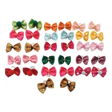 Pityshop kit 20 lacinhos para pet shop banho e tosa em fita cetim Foto mini 1