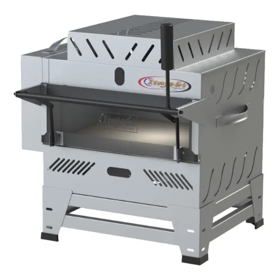 Pizza Grill Fixo Refratário 480 X 425 C/ 1 Infravermelho Foto 1