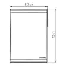 Placa 4x2 1 M贸dulo Horizontal Branca Tramontina Liz Foto mini 4