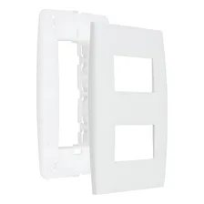 Placa 4x2 2 Modulos Soprano Siemens Ilus Foto mini 1