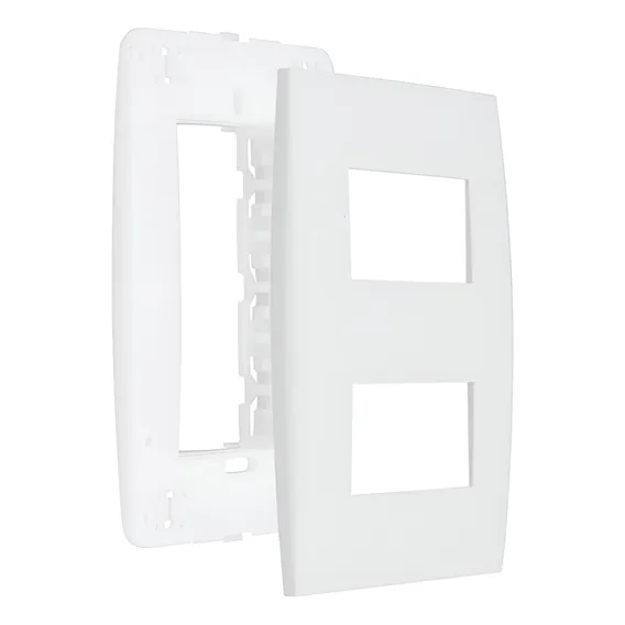 Placa 4x2 2 Modulos Soprano Siemens Ilus Foto 1