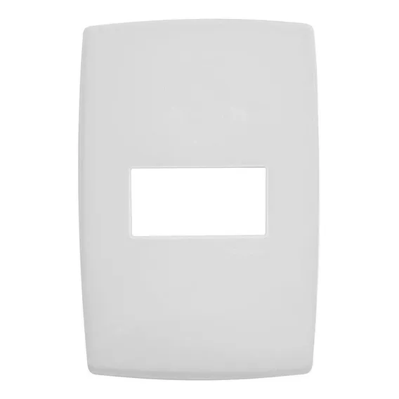 Placa 4x2 Branca 1 Posto Horizontal Pial Plus 618505 Legrand Cor Branco Foto 1