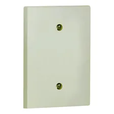 Placa 4x2 Cega Cinza Para Caixa De Luz Aquatic Pial Foto  mini 1