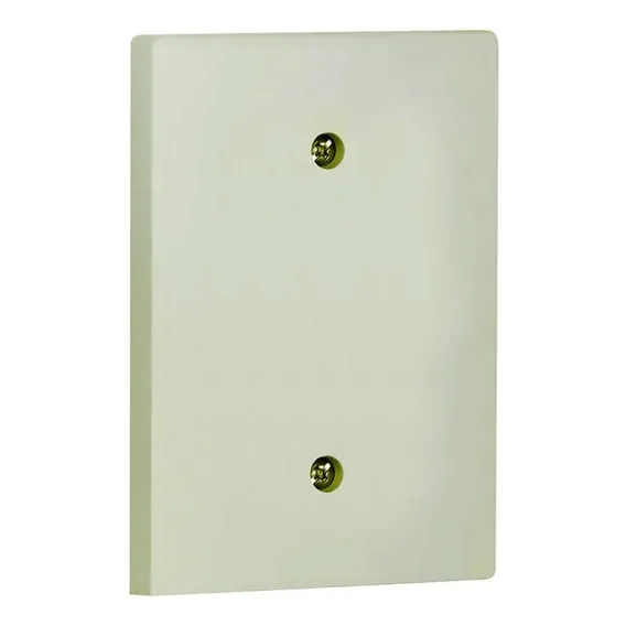 Placa 4x2 Cega Cinza Para Caixa De Luz Aquatic Pial Foto 1