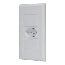 Placa 4x2 Com Suporte Cega Branco Foto mini 4