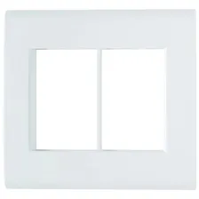 Placa 4x4 6 Módulos Com Suporte Branco 57106/031 Tramontina Liz Foto  mini 1