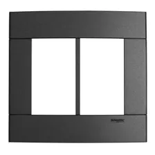 Placa 4x4 6 Postos Decor Prime Schneider Schneider Cor Preto Foto mini 1