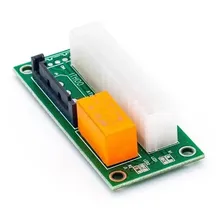 Placa Add2psu Atx Sata 24pin /sata Duas Fontes Mineração Rig 12v Foto mini 2