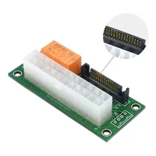 Placa Add2psu Atx Sata 24pin /sata Duas Fontes Mineração Rig 12v Foto mini 1