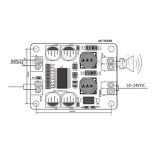 Placa Amplificador Digital 60 W Rms 12v A 24v Tpa3118 Mono Foto mini 4