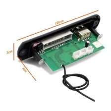 Placa Amplificador Modulo Radio Usb Mp3 Aux Sd Bluetooth Fm Cor Preto Foto mini 2