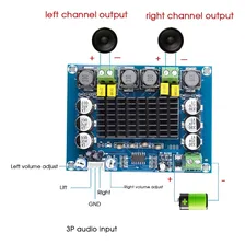 Placa Amplificadora Tpa3116d2 120w + 120w Rms 2 Canais 12 - 24v Foto mini 4