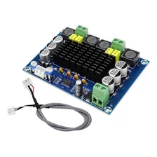 Placa Amplificadora Tpa3116d2 120w + 120w Rms 2 Canais 12 - 24v Foto mini 1