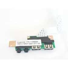 Placa Áudio Usb Para Notebook Positivo Premium S6040 Foto mini 4