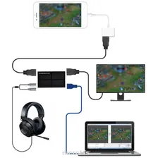 Placa Captura Transmissão Ezcap263 Hdmi 1080p Ypbpr Streamin Foto mini  3