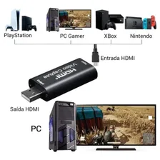 Placa Captura Vídeo 4k Full Hd 1080p 60fps Hdmi Live Gamer Foto mini 4