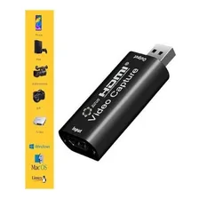 Placa Captura Vídeo 4k Hd 1080p 60fps Hdmi X Usb Notebook Pc Foto mini  2