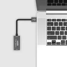 Placa Captura Vídeo 60 Fps Cinza Hdmi 3.0 Full Hd 1080 4k Foto mini  2