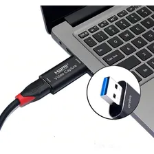 Placa Captura Vídeo Full Hd 1080p 60fps Hdmi Para Usb 2.0 Foto mini 4