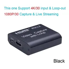 Placa Captura Video Loop Hdmi 2x Usb 1920x1080p Game Full Hd Foto mini  2