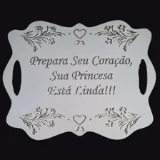 Placa Casamento Entrada De Igreja Noiva Frases Religiosas Foto mini 4