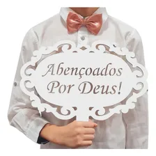 Placa Casamento Entrada De Igreja Noiva Frases Religiosas Foto  mini 1