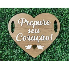 Placa Casamento Entrada De Igreja Noiva Prepare Seu Coração Foto mini 4