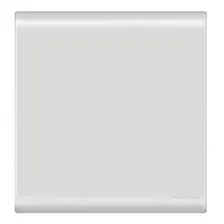 Placa Cega + Suporte 4x4 - Tramontina Liz - 57106021 Cor Branco Foto mini 1