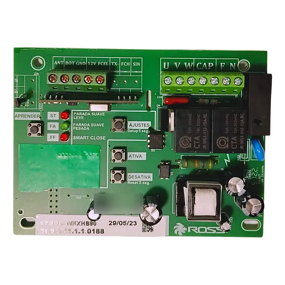 Placa Central Wkxhb90 433mhz Deslizante Atto 17500 Rossi Foto 1