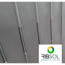 Placa Coletor Solar Em Aço Inox Para Banho 200x100 Ribsol Foto mini 2