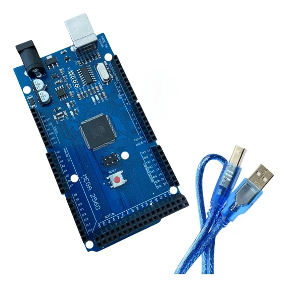 Placa Compativel Arduino Mega 2560 Atmega 2560 + Cabo Foto 1