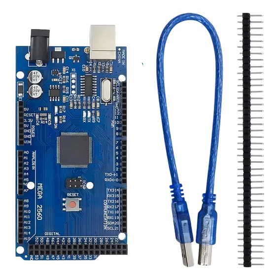 Placa Compativel Arduino Mega 2560 - Atmega2560 - Ch340 Foto 1