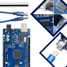 Placa Compativel Arduino Mega 2560 - Atmega2560 - Ch340 Foto mini  2