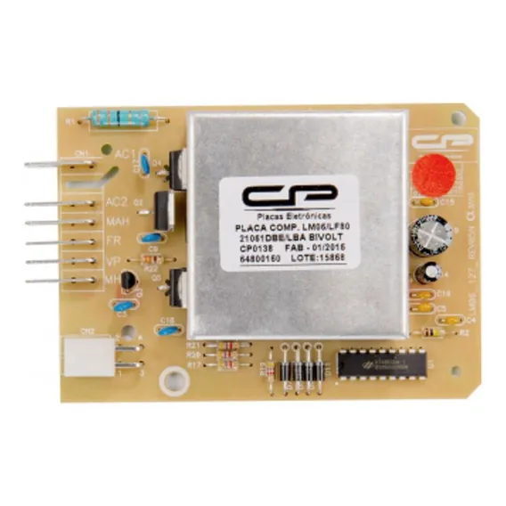 Placa Compativel Lavadora Lm06 Lf Bivolt Cp0138 Foto 1