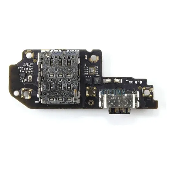 Placa Conector De Carga Microfone Para Poco X4 Gt Turbo Foto 1