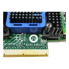 Placa Controladora Adaptec Asr-6805 512mb Raid Storage Sas Foto mini 4