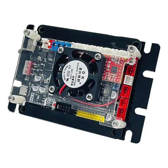 Placa controladora Grbl de 3 eixos com ventilador Foto 1