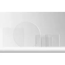 Placa De Acrílico Transparente Medidas 2mm Espessura Cor Cristal Foto mini  2