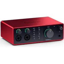 Placa De Áudio Focusrite Scarlett 4i4 4th Gen Foto mini 1