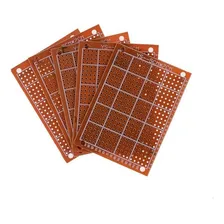 Placa De Fenolite Perfurada Ilhada 5x7 Cm Pcb Protótipo 10pc Foto  mini 1