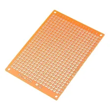 Placa De Fenolite Perfurada Ilhada 5x7 Cm Pcb Protótipo 10pc Foto mini  3