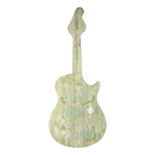 Placa De Mdf Decorativa ''guitarra'' 19x44 - D'rossi Guitarra Foto mini 1