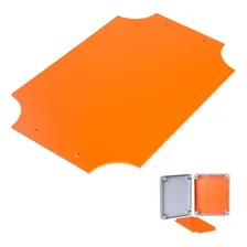 Placa De Montagem P/ Caixa De Passagem 250x160mm Laranja Foto  mini 1