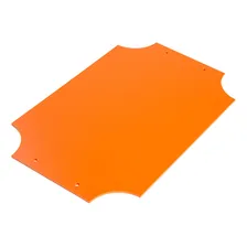 Placa De Montagem P/ Caixa De Passagem 250x160mm Laranja Foto mini  2