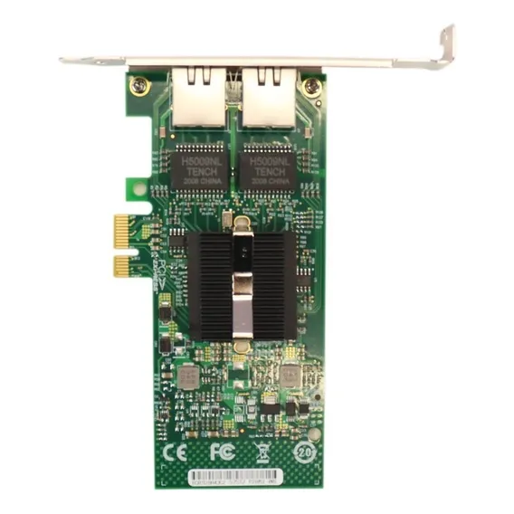 Placa De Rede Intel E1g42et Dual Port Gigabit 82575eb Pcie Foto 1