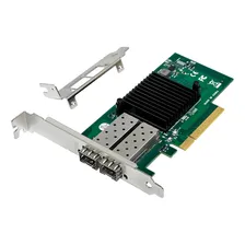 Placa De Rede Intel X520-da2 Dual 10gb Converged E10g42btda Foto mini 1