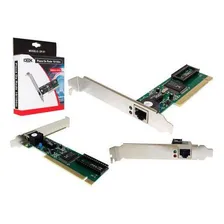Placa De Rede Pci 10/100m Dp01 Lan Ethernet Foto mini 2