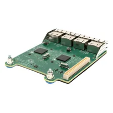 Placa De Rede Rj45 Dell Broadcom 5720 1gb 4 Portas - 0fm487 Foto mini 2