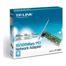 Placa De Rede Tp-link Pci 10/100 200mbps Tf-3239dl Foto mini 1